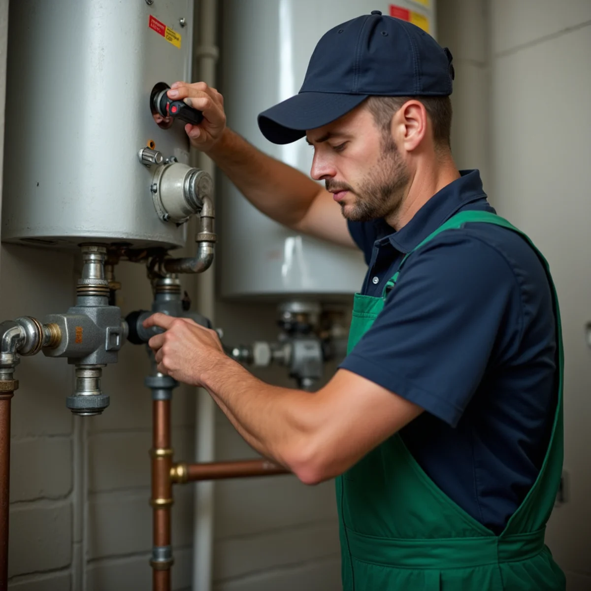 Commercial Plumbing being performed by a plumber in Euless, TX